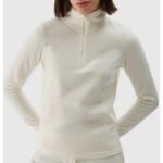 Fleece sweatshirt 4F W 4FWAW24UFLEF048 12S - Image 2