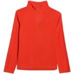 Fleece sweatshirt for boy 4F M058 red 4FJWAW25UFLEM058 62S - Image 2