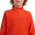 Fleece sweatshirt for boy 4F M058 red 4FJWAW25UFLEM058 62S - Image 5