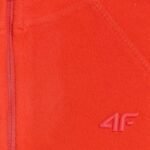 Fleece sweatshirt for boy 4F M058 red 4FJWAW25UFLEM058 62S - Image 6