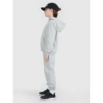 Girls sweatshirt with a hood, 4F 4FJWMM00TSWSF1861-25M - Image 2