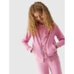 Girls sweatshirt with a hood, 4F Junior - Image 4
