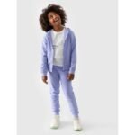 Girls sweatshirt with a hood, 4F Junior 4FJWMM00TSWSF1315-32S - Image 2