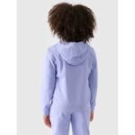 Girls sweatshirt with a hood, 4F Junior 4FJWMM00TSWSF1315-32S - Image 4