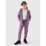 Girls sweatshirt with a hood, 4F Junior 4FJWMM00TSWSF1315-51S - Image 2