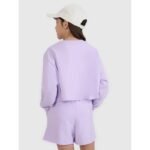 Girls sweatshirt without a hood, 4F 4FJWSS25TSWSF1504-52S - Image 4