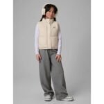 Girls vest with synthetic filling 4F 4FJWSS26TVJAF312-12S - Image 3