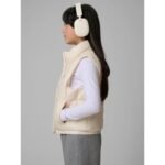 Girls vest with synthetic filling 4F 4FJWSS26TVJAF312-12S - Image 5