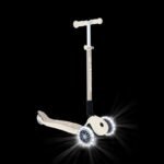 Globber PRIMO FOLDABLE LIGHTS ECOLOGIC scooter - Coconut (696-566-2) - Image 2