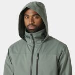 Helly Hansen Mens Sailing Jacket Crew Hooded Jacket 2 34443 485 - Image 2