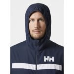 Helly Hansen Salt Striped Windbreaker JKT M Jacket 34453 597 - Image 4