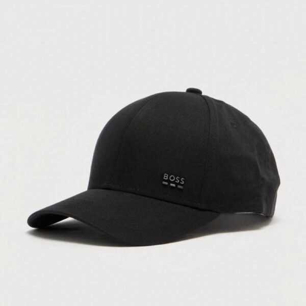 Hugo Boss Zed Metalic Logo Black Baseball Cap - 50555479-001