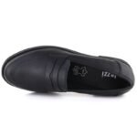 Jezzi SFY25128 black leather lords shoes - Image 3