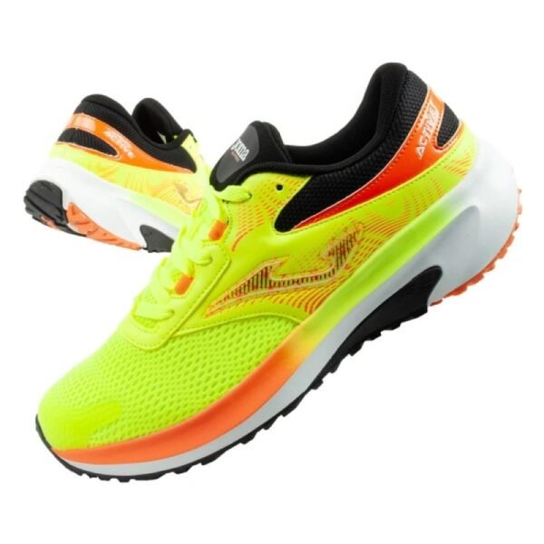 Joma Active mens running shoes, comfortable and durable, yellow