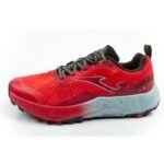 Joma mens Sima trail running shoes, cushioned, red - Image 2