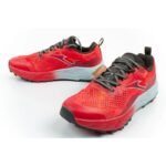 Joma mens Sima trail running shoes, cushioned, red - Image 8