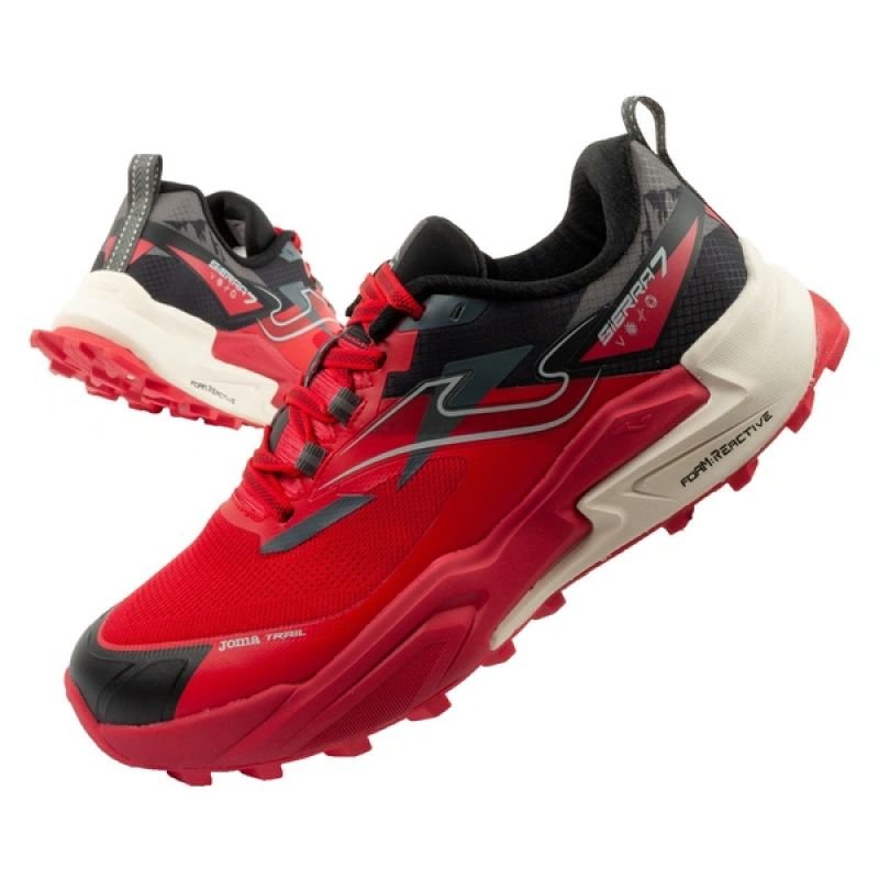 lupin-wear-ca-joma-men-s-trail-running-shoes-sierra-off-road-cushioned-red-2156484 Joma mens trail running shoes Sierra off-road cushioned red - Image 1