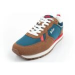 Lee Cooper mens sneakers, fashionable, comfortable, durable, navy blue, brown - Image 3