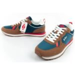 Lee Cooper mens sneakers, fashionable, comfortable, durable, navy blue, brown - Image 8
