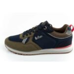 Lee Cooper mens sneakers, fashionable, comfortable, durable, navy blue, khaki - Image 2