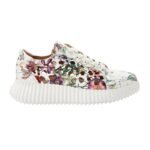 Lee Cooper womens lace sneakers beige platform - Image 2