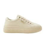 Lee Cooper womens shoes sports sneakers beige platform fashionable - Image 2
