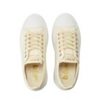 Lee Cooper womens shoes sports sneakers beige platform fashionable - Image 5
