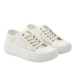 Lee Cooper womens sports shoes sneakers white platform lace
