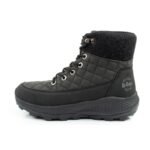 Lee Cooper womens winter hiking sports shoes, insulated, black, eco-leather - Image 2