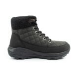 Lee Cooper womens winter hiking sports shoes, insulated, black, eco-leather - Image 4