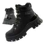 Lee Cooper womens winter hiking sports shoes, insulated, black, high