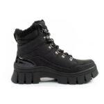Lee Cooper womens winter hiking sports shoes, insulated, black, high - Image 4
