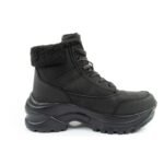 Lee Cooper womens winter hiking sports shoes, insulated, black, lace-up - Image 4