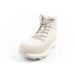 Lee Cooper womens winter hiking sports shoes, insulated, cream, eco-leather - Image 3