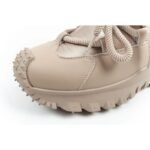 Lee Cooper womens winter trekking sports shoes, insulated, beige, natural leather - Image 6