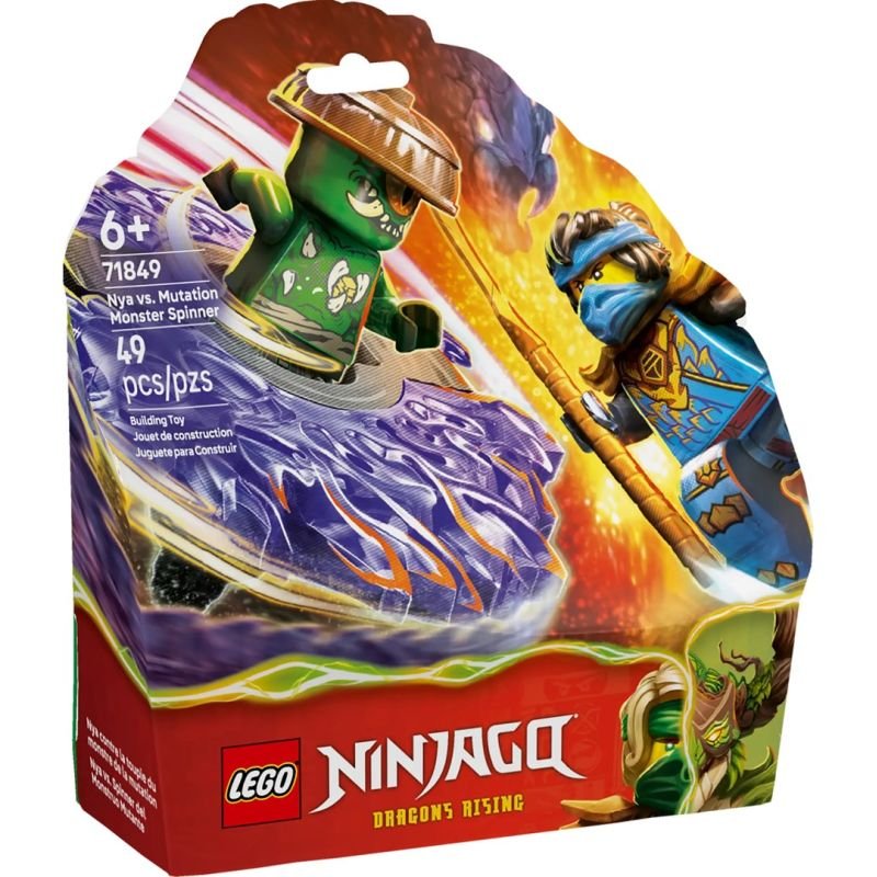 lupin-wear-ca-lego-ninjago-71849-nya-vs-elemental-monster-spinner-battle-1938796 LEGO NINJAGO 71849 Nya vs. Elemental Monster Spinner Battle - Image 1