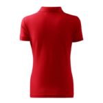 Malfini Cotton W MLI-21307 red polo shirt - Image 2