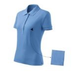 Malfini Cotton W MLI-21315 polo shirt blue