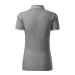 Malfini Perfection plain polo shirt W MLI-25312 dark gray melange - Image 2