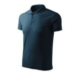 Malfini Pique Polo Free M MLI-F0302 navy blue polo shirt - Image 2
