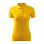 Malfini Pique Polo Free W MLI-F1004 polo shirt, yellow - Image 2