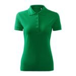 Malfini Pique Polo Free W MLI-F1016 Grass Green Polo Shirt - Image 2