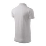 Malfini Single J. M MLI-20203 light gray melange polo shirt - Image 3