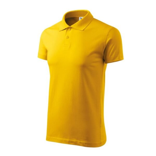 Malfini Single J. M MLI-20204 yellow polo shirt