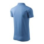 Malfini Single J. M MLI-20215 blue polo shirt - Image 5