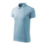 Malfini Single J. M MLI-20215 blue polo shirt - Image 6