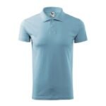 Malfini Single J. M MLI-20215 blue polo shirt - Image 7