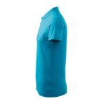 Malfini Single J. M MLI-20244 Turquoise Polo Shirt - Image 2