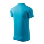 Malfini Single J. M MLI-20244 Turquoise Polo Shirt - Image 3