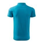 Malfini Single J. M MLI-20244 Turquoise Polo Shirt - Image 4